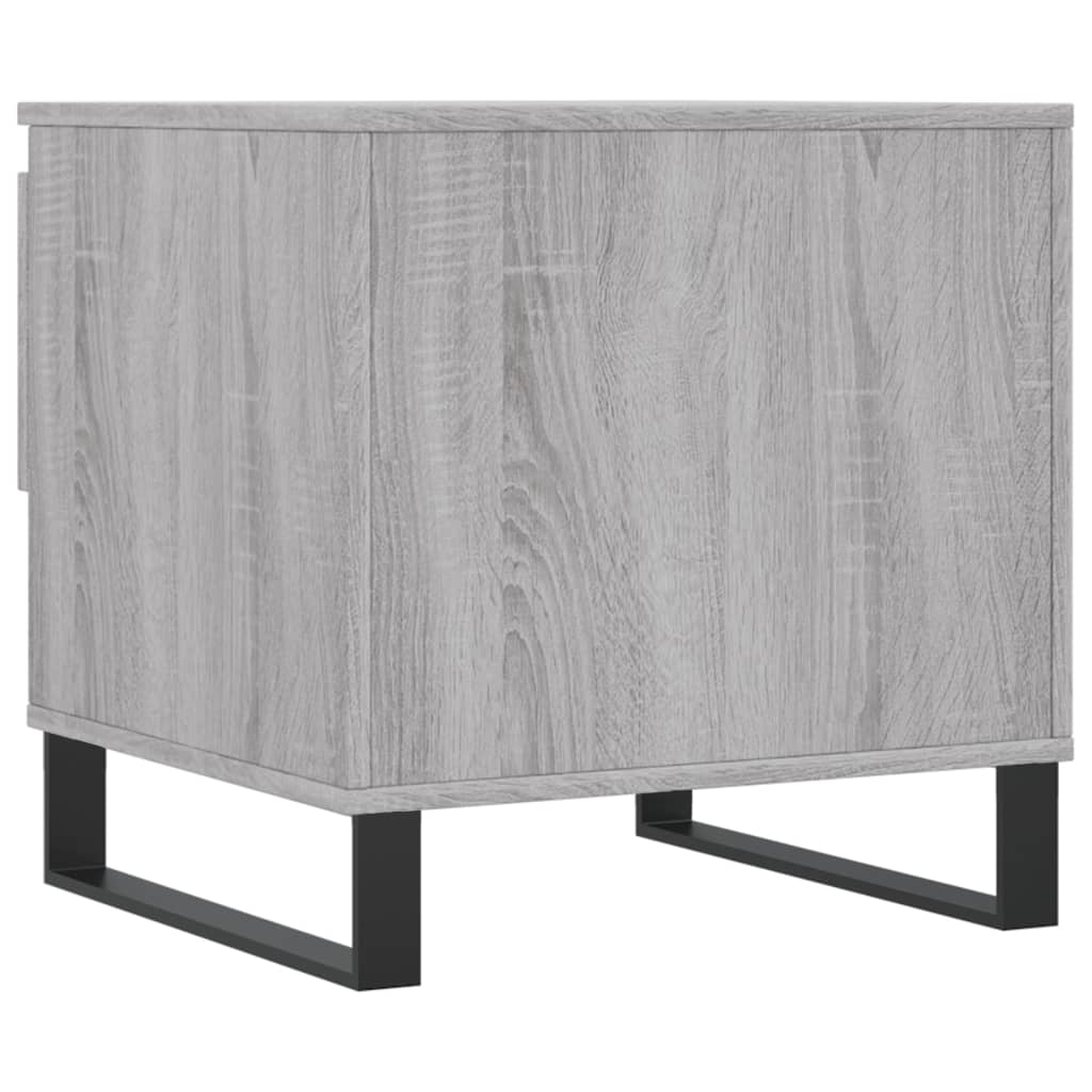 Tavolini Salotto 2pz Grigio Sonoma 50x46x50cm Legno Multistrato 830937