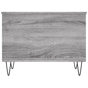 Tavolino Salotto Grigio Sonoma 60x44,5x45 cm Legno Multistrato 830954