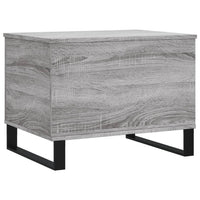 Tavolino Salotto Grigio Sonoma 60x44,5x45 cm Legno Multistrato 830962