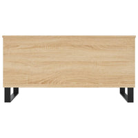 Tavolino Salotto Rovere Sonoma 90x44,5x45 cm Legno Multistrato 830983