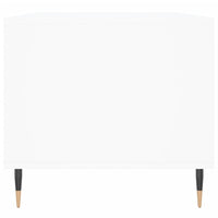 Tavolino da Salotto Bianco 90x49x45 cm in Legno Multistrato 831012