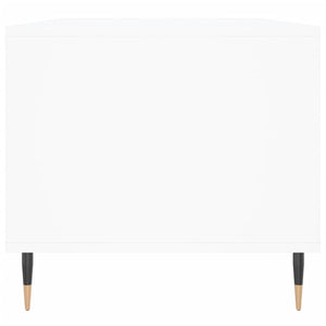 Tavolino da Salotto Bianco 90x49x45 cm in Legno Multistrato 831012