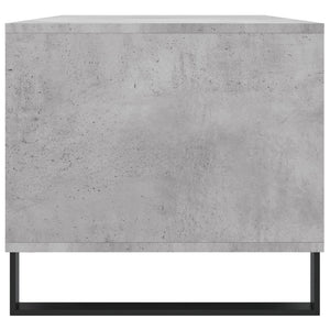 Tavolino Salotto Grigio Cemento 90x49x45 cm Legno Multistrato 831032