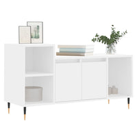 Mobile Porta TV Bianco 100x35x55 cm in Legno Multistrato 831308