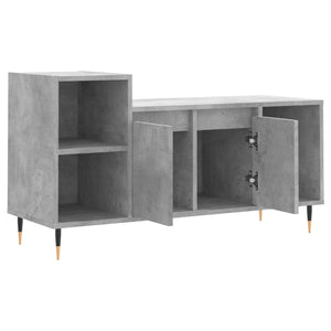 Mobile per TV Grigio Cemento 100x35x55 cm Legno Multistrato 831312