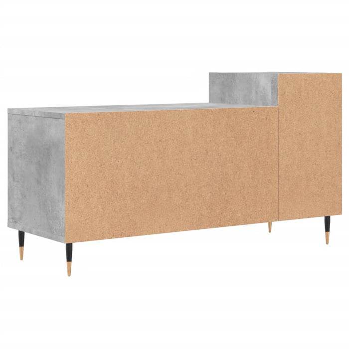 Mobile per TV Grigio Cemento 100x35x55 cm Legno Multistrato 831312