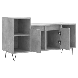 Mobile per TV Grigio Cemento 100x35x55 cm Legno Multistrato 831320