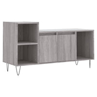 Mobile TV Grigio Sonoma 100x35x55 cm in Legno Multistrato 831322