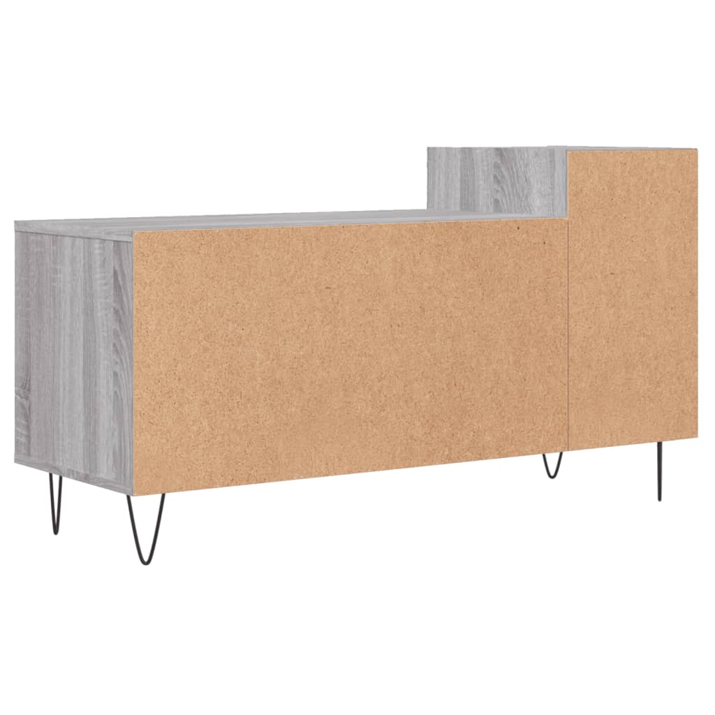 Mobile TV Grigio Sonoma 100x35x55 cm in Legno Multistrato 831322