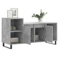 Mobile per TV Grigio Cemento 100x35x55 cm Legno Multistrato 831328