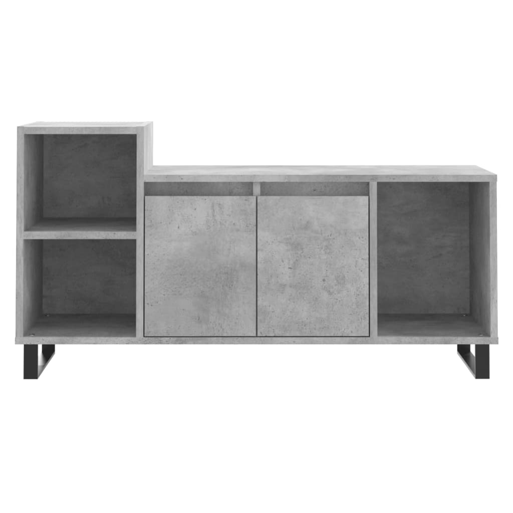 Mobile per TV Grigio Cemento 100x35x55 cm Legno Multistrato 831328