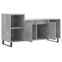 Mobile per TV Grigio Cemento 100x35x55 cm Legno Multistrato 831328