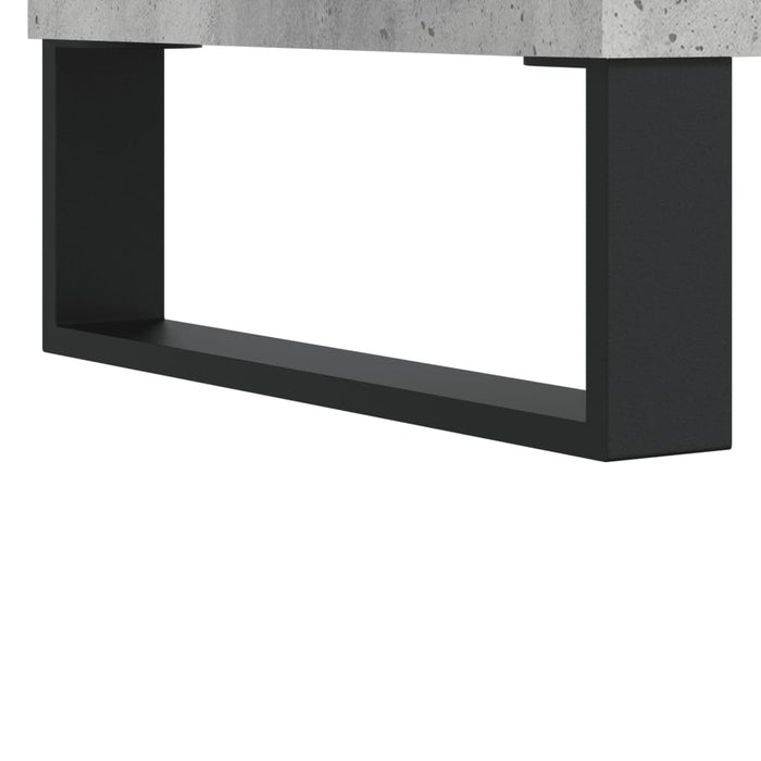 Mobile per TV Grigio Cemento 100x35x55 cm Legno Multistrato 831328