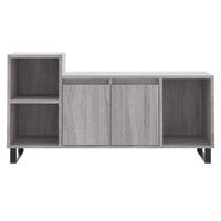 Mobile TV Grigio Sonoma 100x35x55 cm in Legno Multistrato 831330