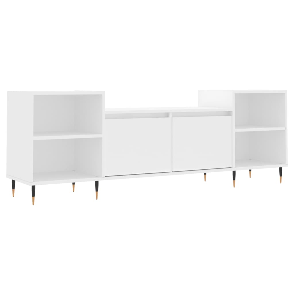 Mobile Porta TV Bianco 160x35x55 cm in Legno Multistratocod mxl 78889