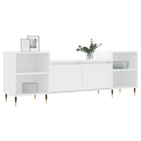 Mobile Porta TV Bianco 160x35x55 cm in Legno Multistratocod mxl 78889