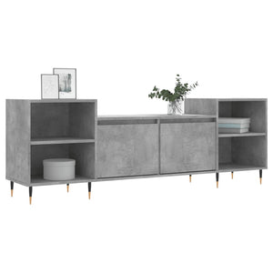 Mobile per TV Grigio Cemento 160x35x55 cm Legno Multistrato 831336