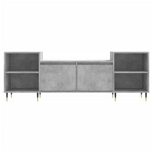 Mobile per TV Grigio Cemento 160x35x55 cm Legno Multistrato 831336