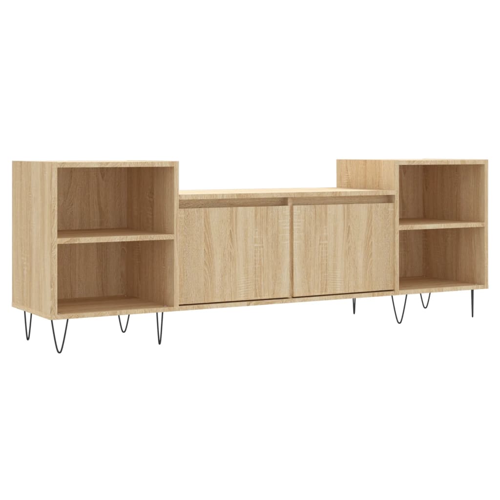 Mobile Porta TV Rovere Sonoma 160x35x55 cm Legno Multistrato 831343