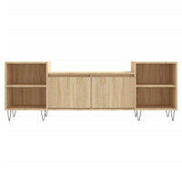 Mobile Porta TV Rovere Sonoma 160x35x55 cm Legno Multistrato 831343