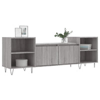 Mobile TV Grigio Sonoma 160x35x55 cm in Legno Multistratocod mxl 102762