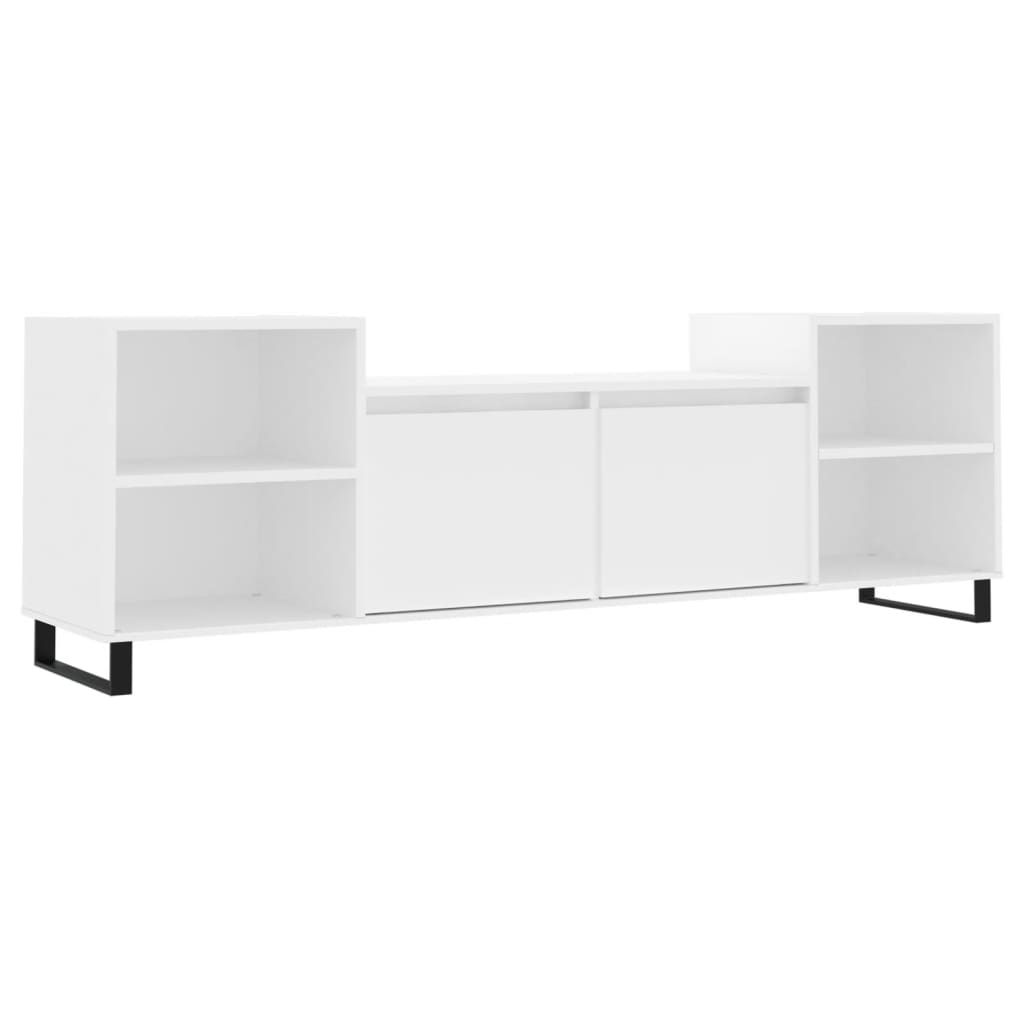 Mobile Porta TV Bianco 160x35x55 cm in Legno Multistratocod mxl 126736