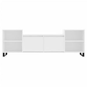 Mobile Porta TV Bianco 160x35x55 cm in Legno Multistrato 831348