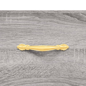 Scarpiera Grigio Sonoma 102x36x60 cm in Legno Multistrato 831362