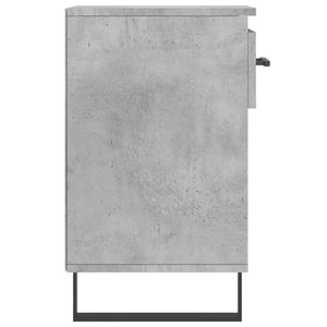 Scarpiera Grigio Cemento 102x36x60 cm in Legno Multistrato 831376