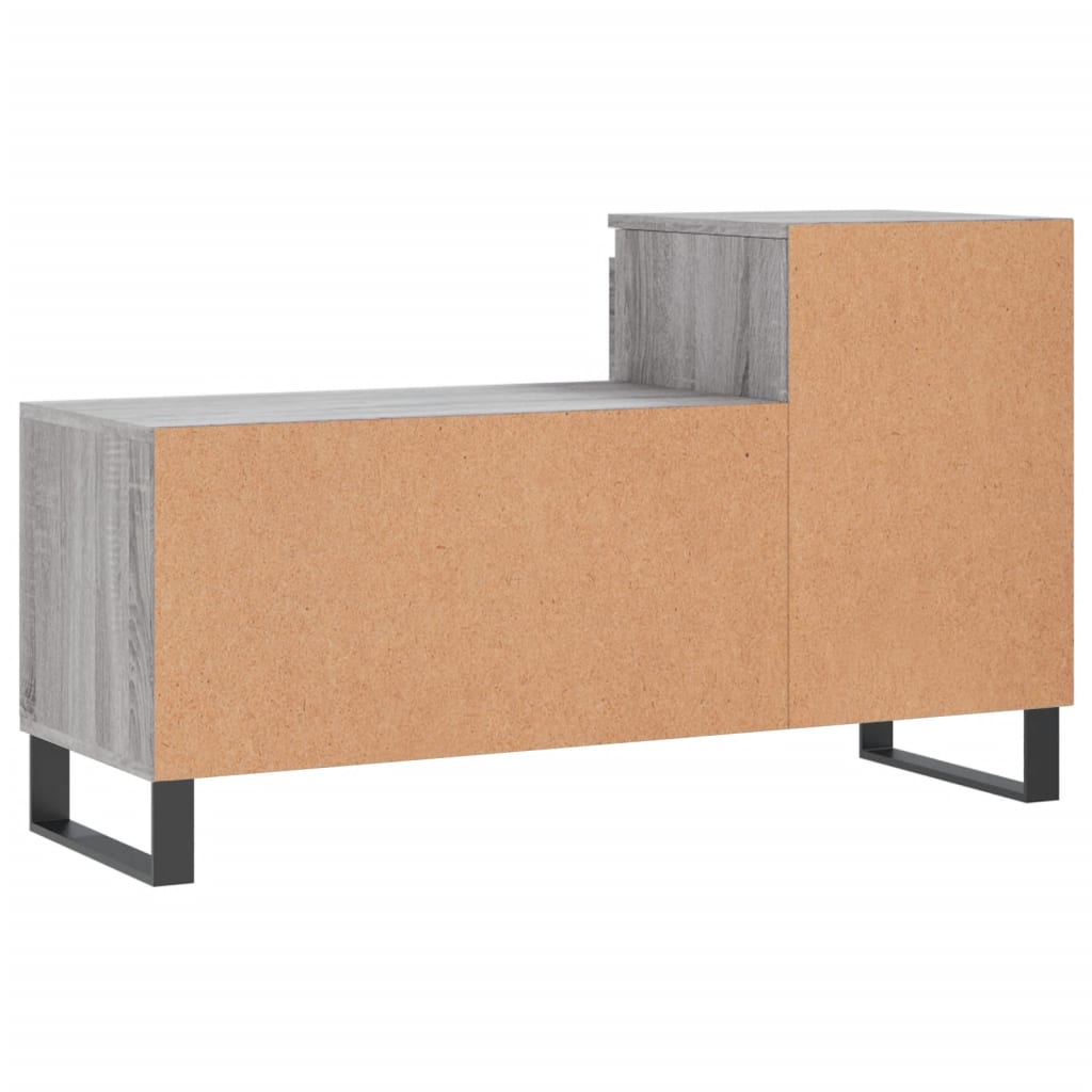 Scarpiera Grigio Sonoma 102x36x60 cm in Legno Multistrato 831378