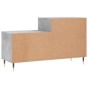 Scarpiera Grigio Cemento 102x36x60 cm in Legno Multistrato 831384