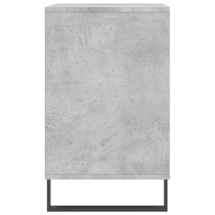 Scarpiera Grigio Cemento 102x36x60 cm in Legno Multistrato 831400