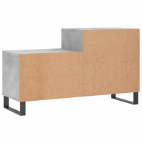 Scarpiera Grigio Cemento 102x36x60 cm in Legno Multistrato 831400