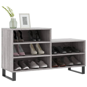 Scarpiera Grigio Sonoma 102x36x60 cm in Legno Multistratocod mxl 102527