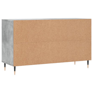 Scarpiera Grigio Cemento 102x36x60 cm in Legno Multistrato 831408