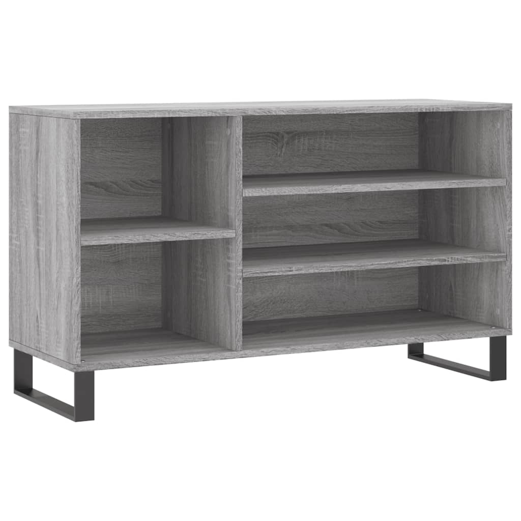 Scarpiera Grigio Sonoma 102x36x60 cm in Legno Multistratocod mxl 126787