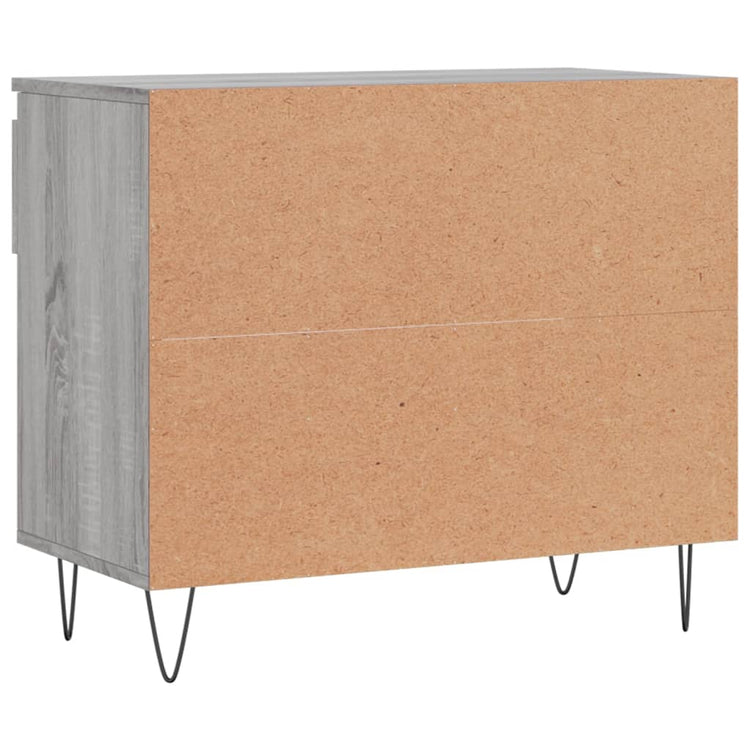 Scarpiera Grigio Sonoma 70x36x60 cm in Legno Multistrato 831442