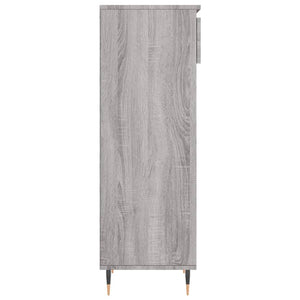 Scarpiera Grigio Sonoma 40x36x105 cm in Legno Multistrato 831458