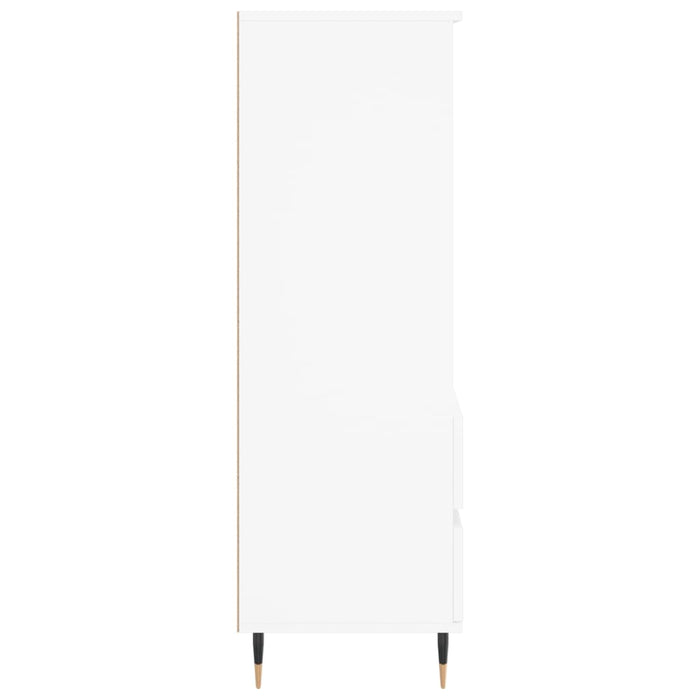 Credenza Bianco 40x36x110 cm in Legno Multistrato 831500