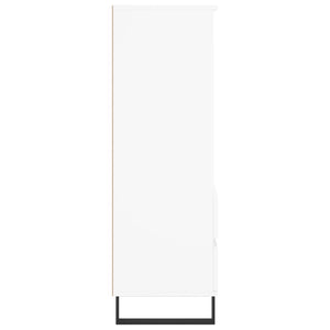 Credenza Bianco 40x36x110 cm in Legno Multistrato 831516