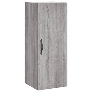 Mobile a Parete Grigio Sonoma 34,5x34x90 cm Legno Multistratocod mxl 122537