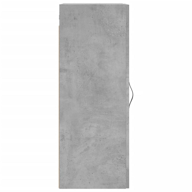 Mobile a Parete Grigio Cemento 34,5x34x90 cm 835006