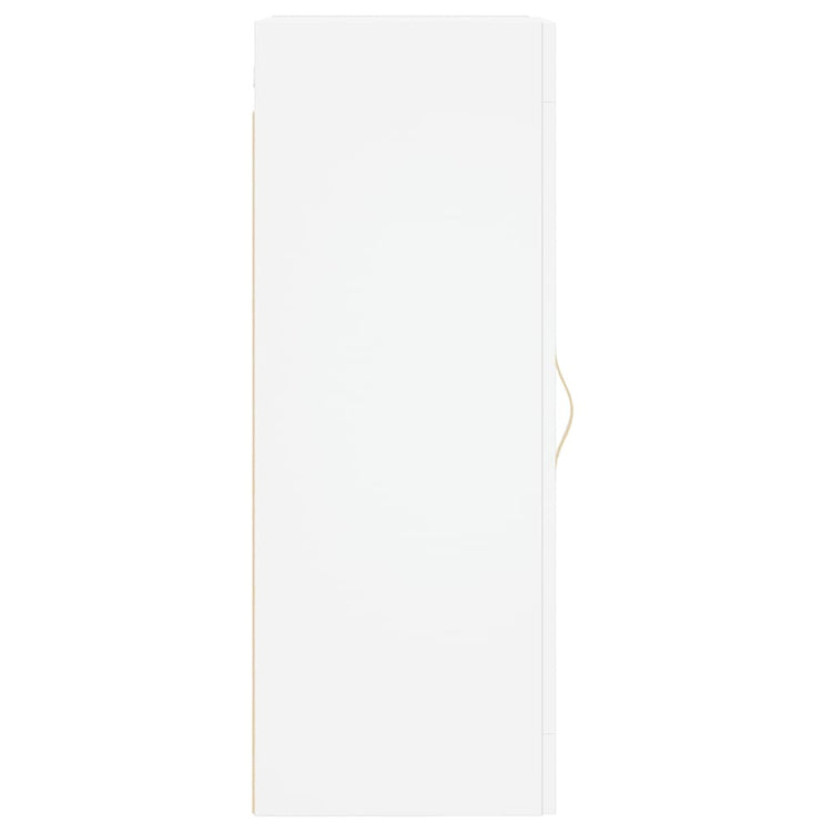 Mobile a Parete Bianco 34,5x34x90 cm in Legno Multistrato 835018