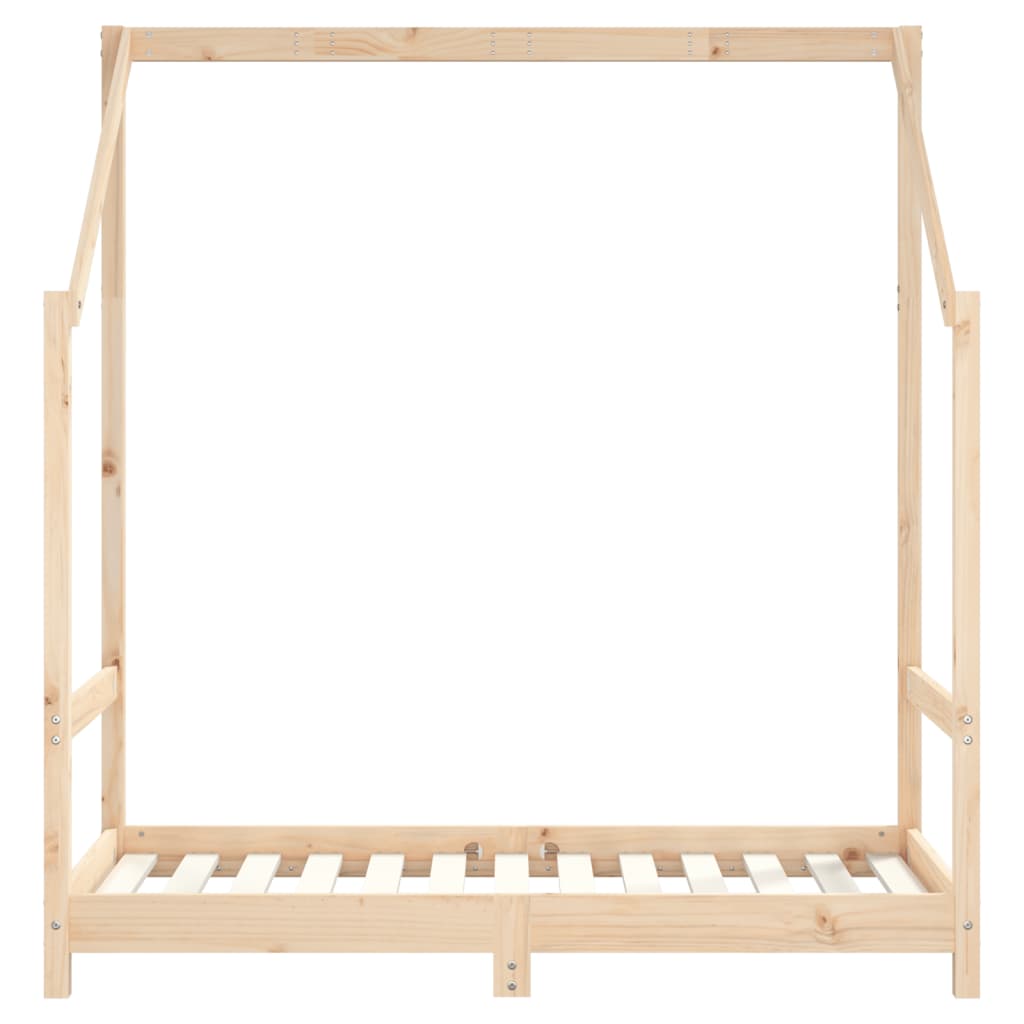 Giroletto per Bambini 70x140 cm in Legno Massello di Pino 835706