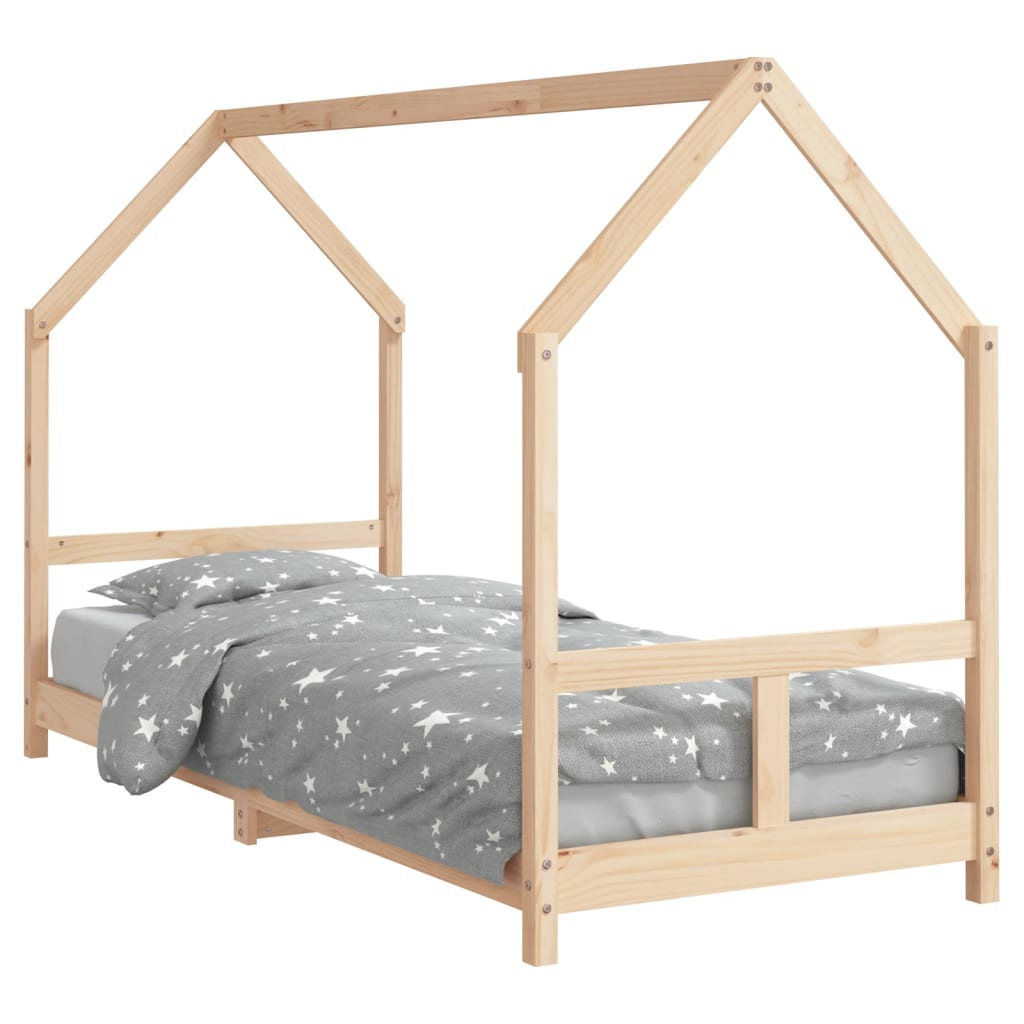 Giroletto per Bambini 80x200 cm in Legno Massello di Pinocod mxl 94924