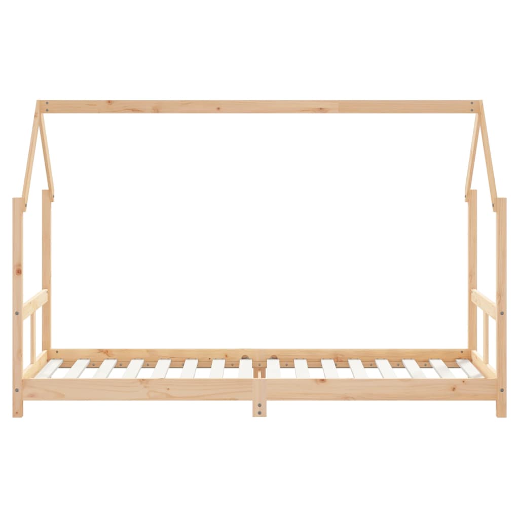 Giroletto per Bambini 80x200 cm in Legno Massello di Pino 835715