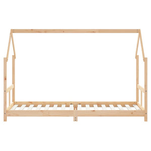 Giroletto per Bambini 80x200 cm in Legno Massello di Pino 835715