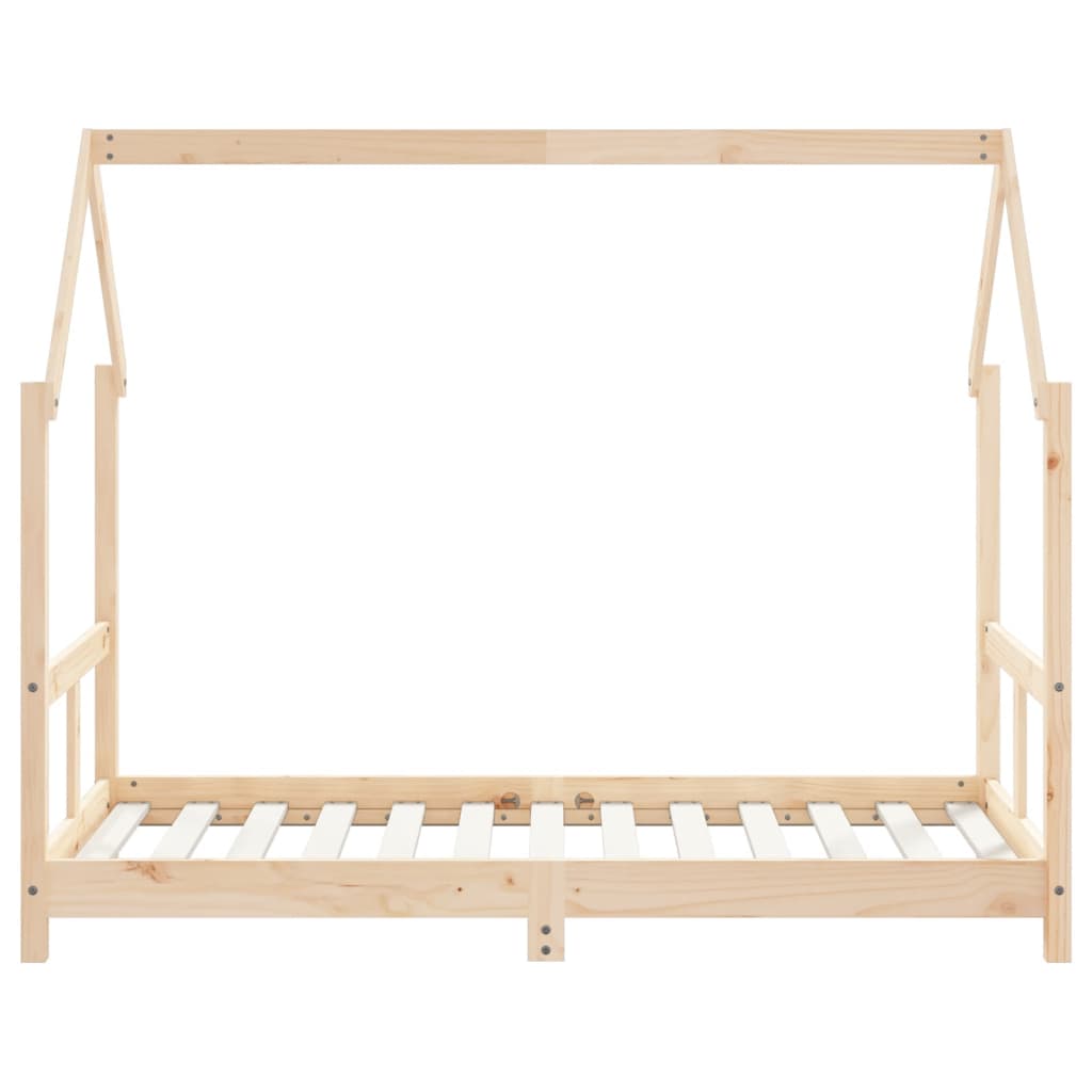 Giroletto per Bambini 80x160 cm in Legno Massello di Pino 835724