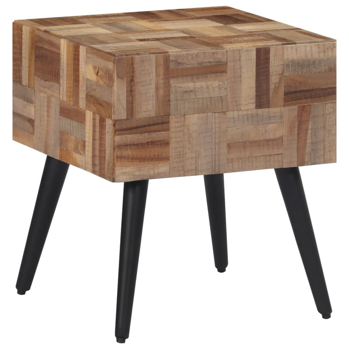 Tavolino 40x40x45 cm Teak Massello di Recuperocod mxl 110259