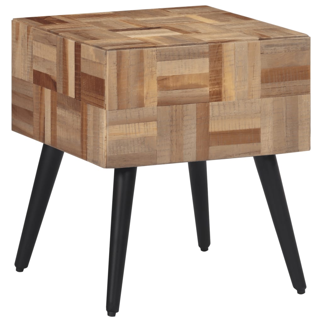 Tavolino 40x40x45 cm Teak Massello di Recupero 358522